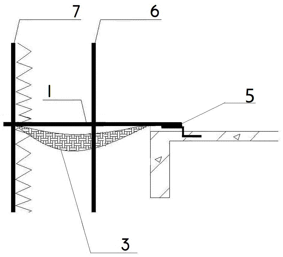 超高层建筑下双排单杆落地架结构的制作方法