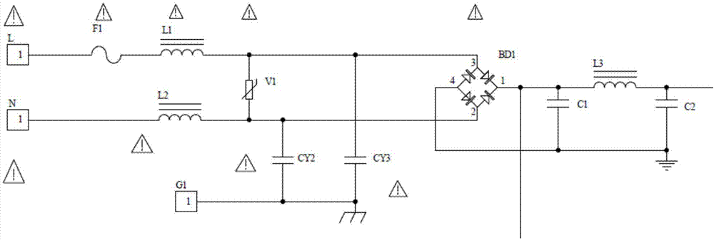 高效滤波电路及电源输出系统的制作方法