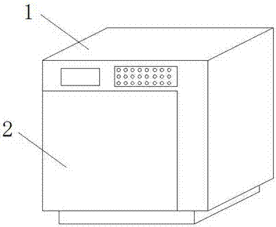 一种用于微波消解仪的防爆安全结构的制作方法