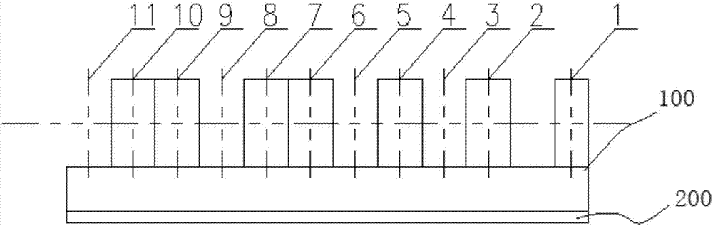 一种锯齿形识别码的制作方法