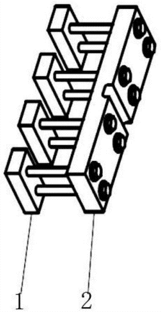 一种换流变压器储油柜支架的抗振柔性结构的制作方法