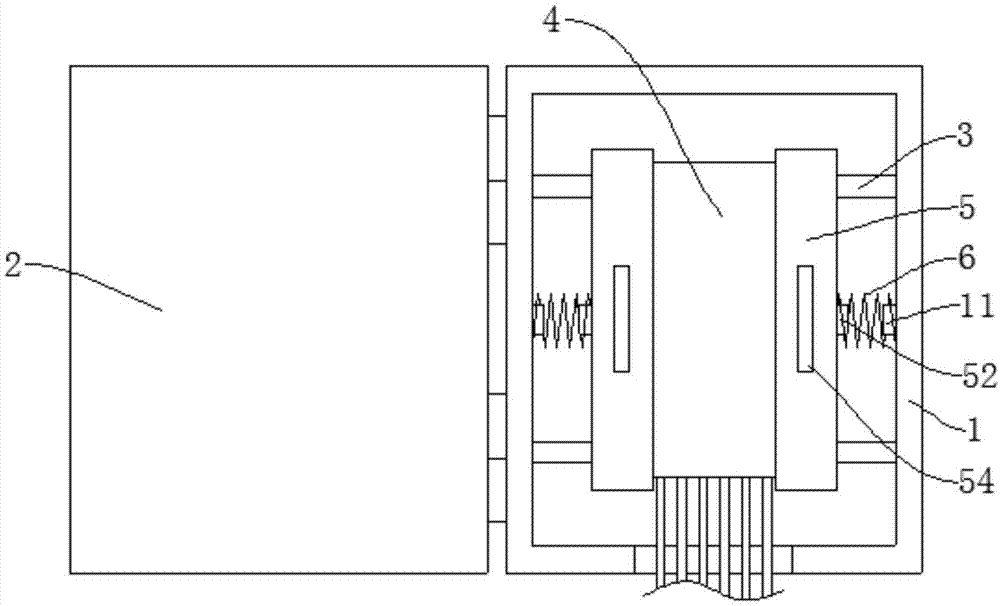 一种通信用的分光器安装盒的制作方法