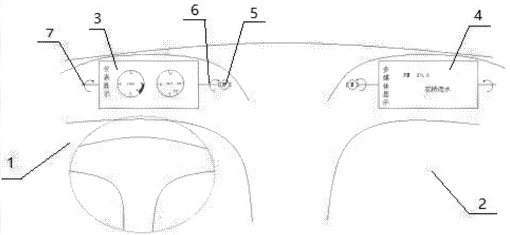 一种翻转屏结构的燃料电池汽车智能座舱显示系统的制作方法