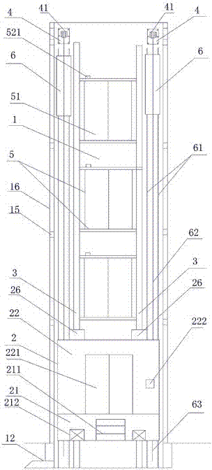 附壁轨道电梯系统的制作方法