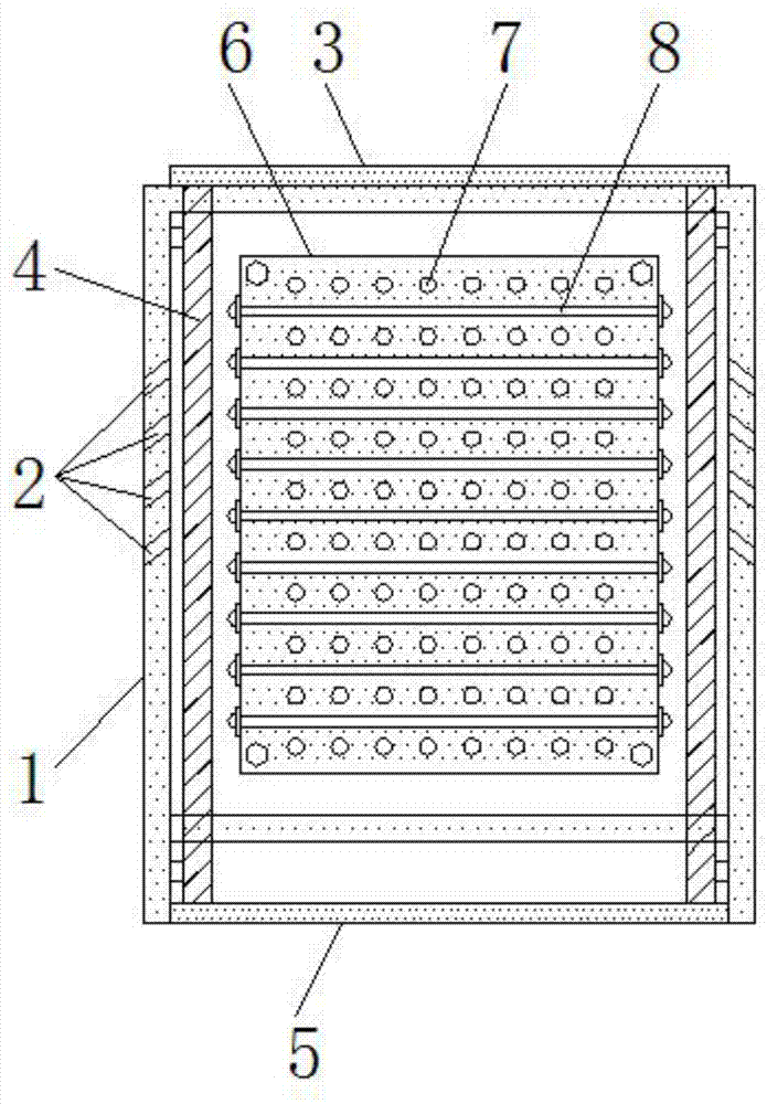一种方便束线的抗压式PLC控制柜的制作方法