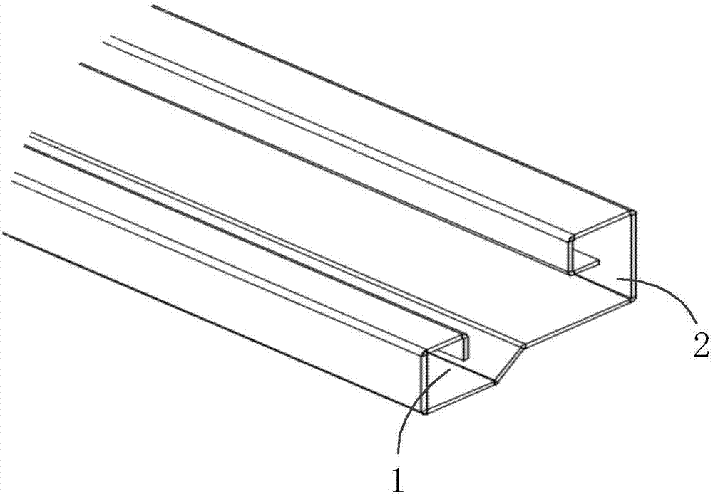 机柜用G形九折框架立柱的制作方法
