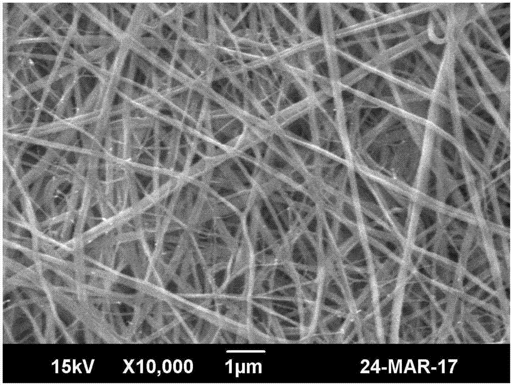 一种含纳米银粒子的静电纺织物及其生产方法和用途与流程