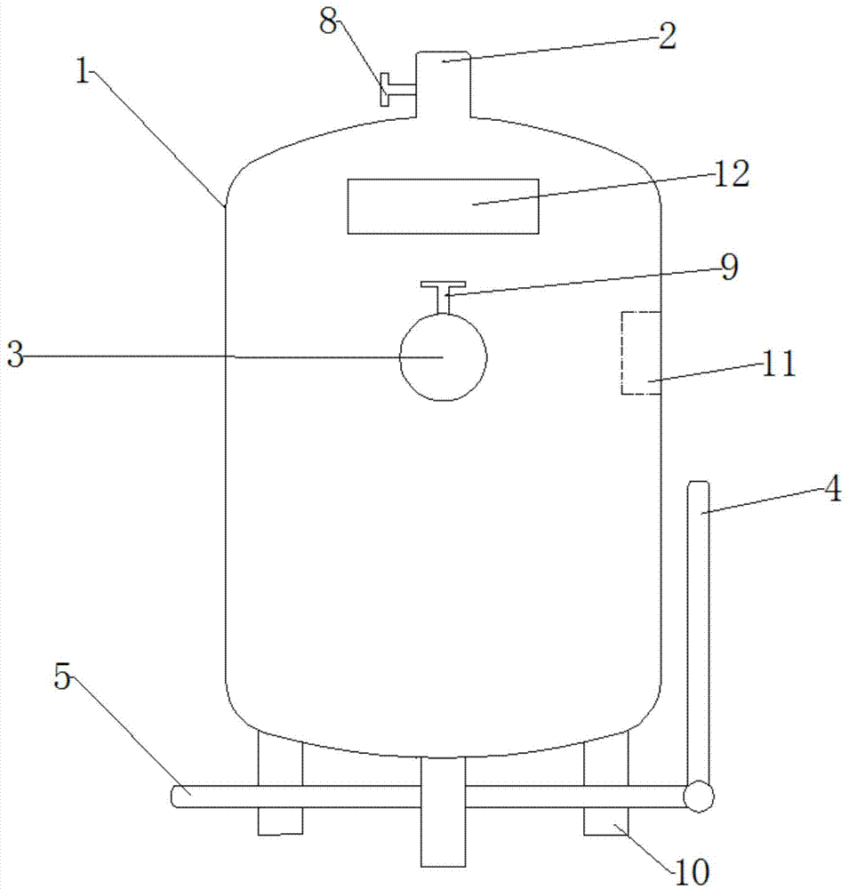 一种瓦斯泵排水系统气水自动分离装置的制作方法