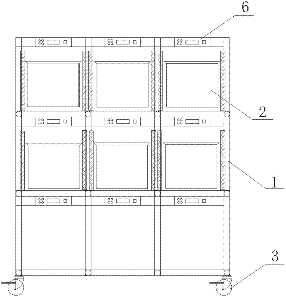 一种电子播种墙的制作方法