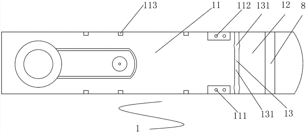 一种电子体温计内托的制作方法