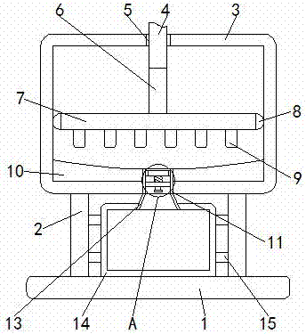 一种小型家庭生活污水处理装置的制作方法