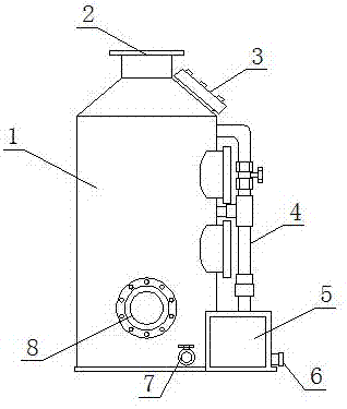 一种新型盐酸吸收塔的制作方法