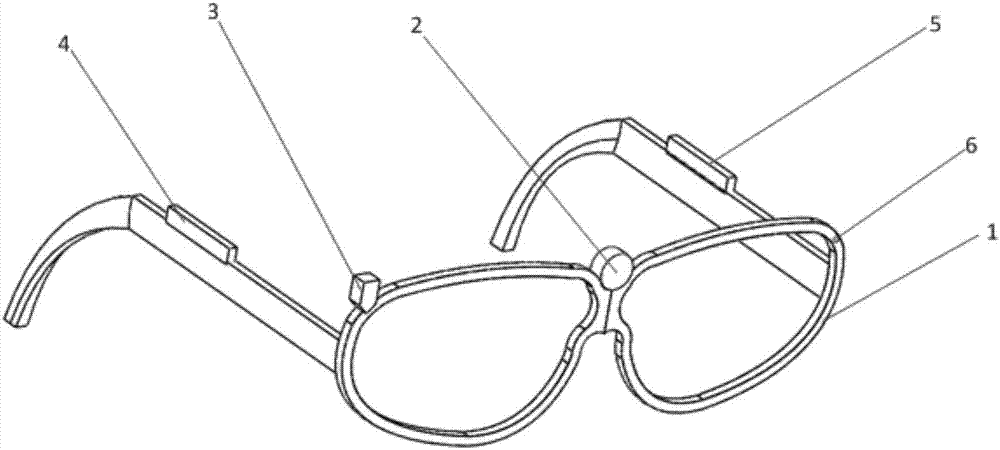 一种盲人导航的智能眼镜的制作方法
