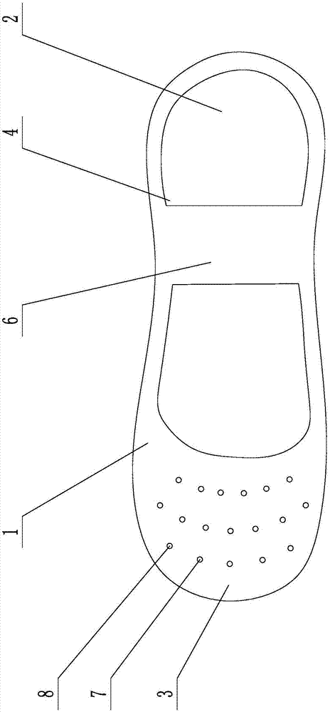 一种增高船袜的制作方法