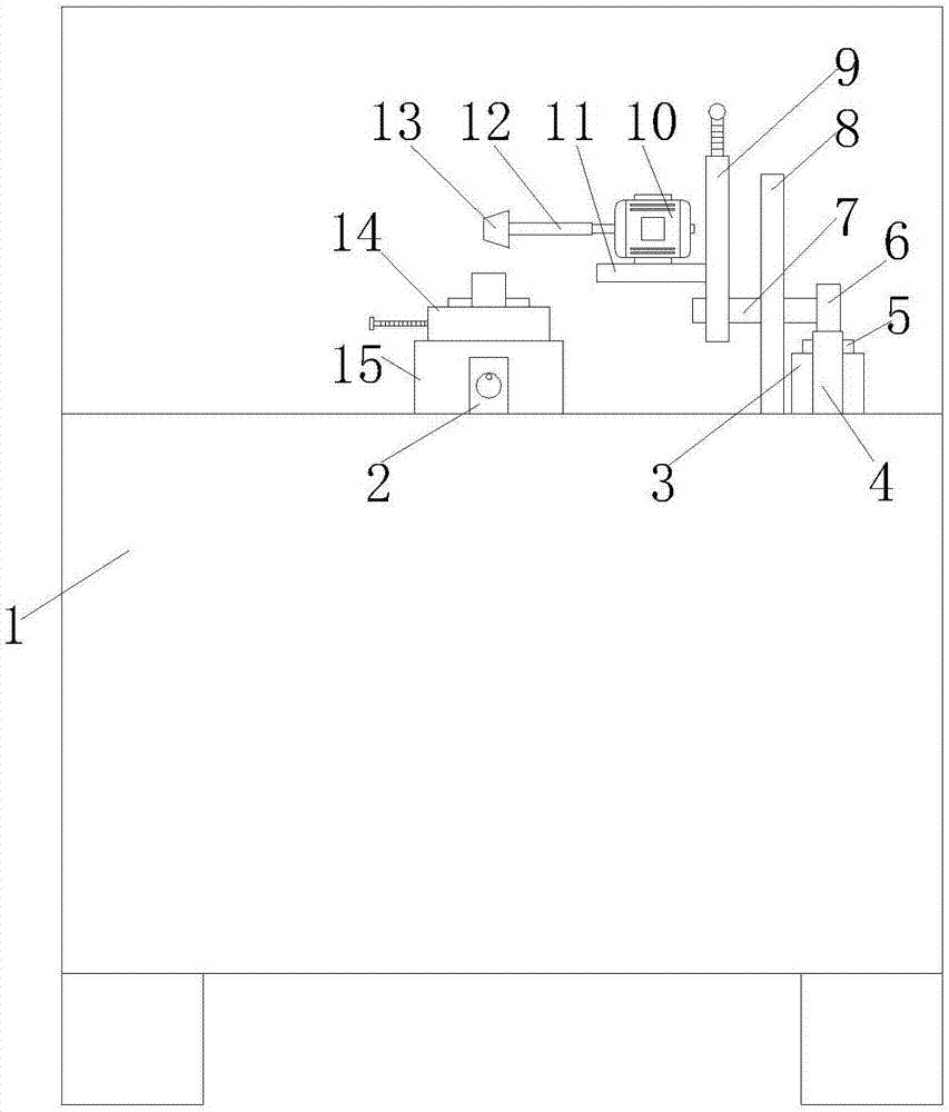 一种鞋跟生产加工用打磨装置的制作方法