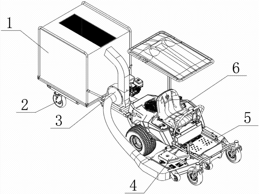草坪车收草装置的制作方法