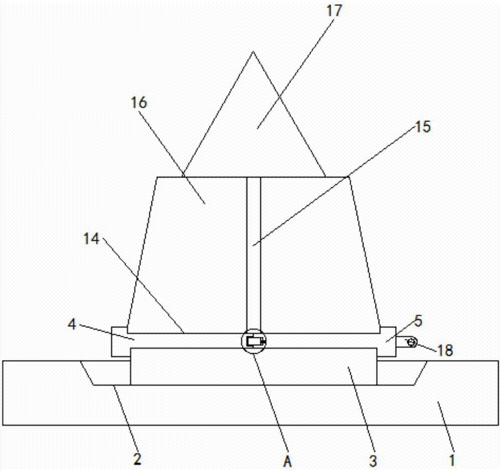 一种旋转式拼接积木塔的制作方法