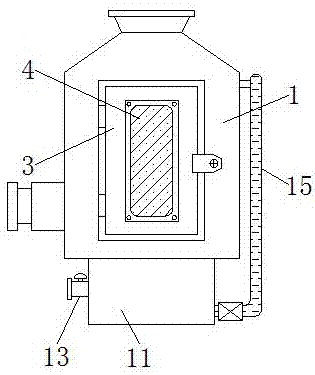 一种旧电池处理废气碱水喷淋废设备的制作方法