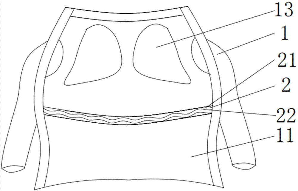 一种防滑保暖羽绒服的制作方法