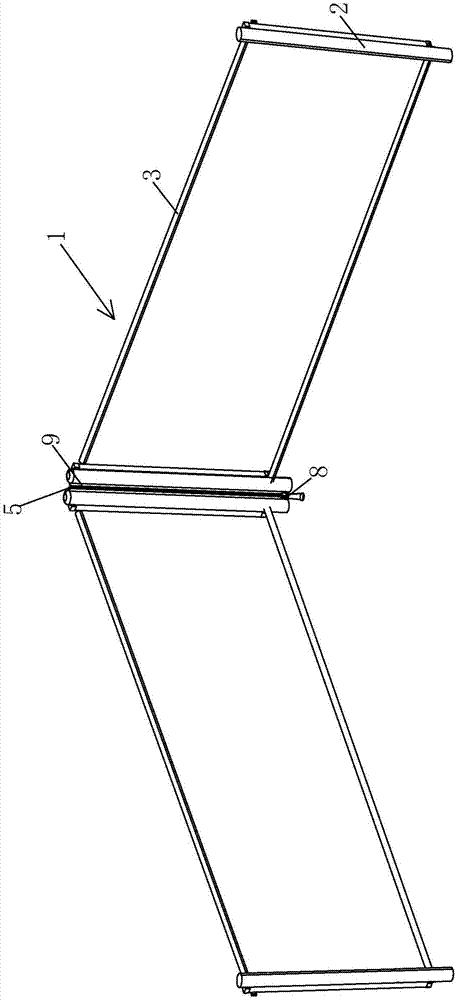 一种床护栏连接结构的制作方法