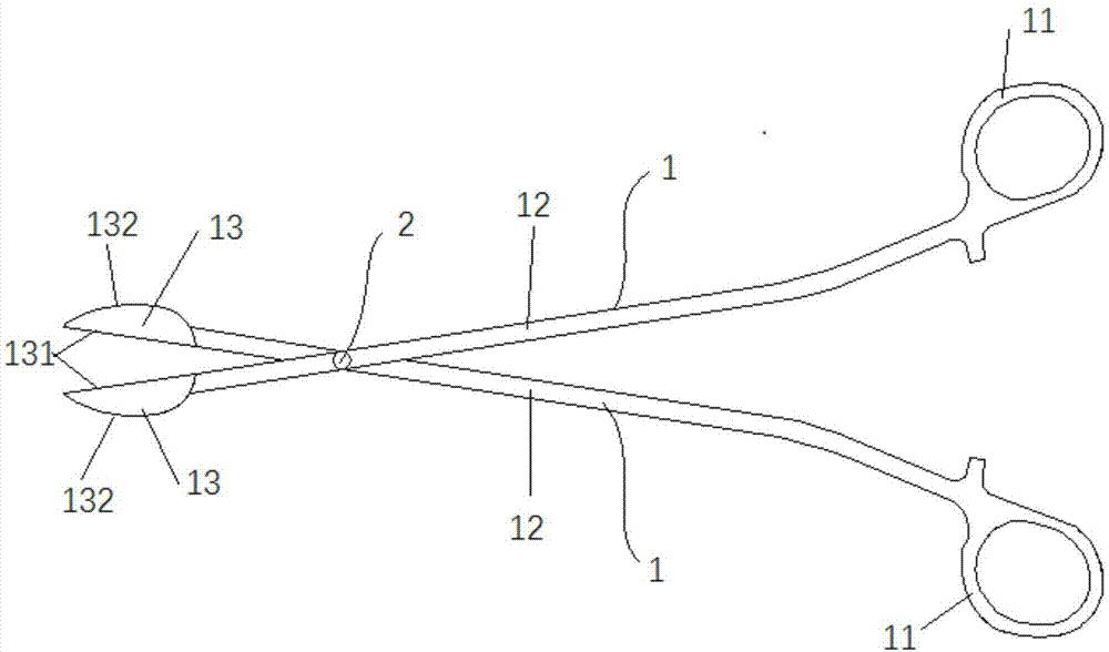 宫颈扩张钳的制作方法