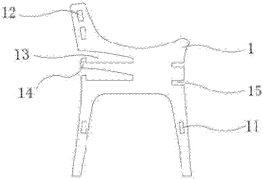组合式高低可调节插接式座椅的制作方法