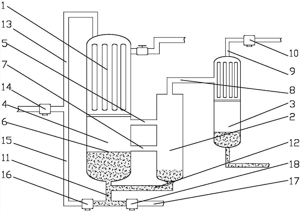高效降膜提浓蒸发器系统的制作方法