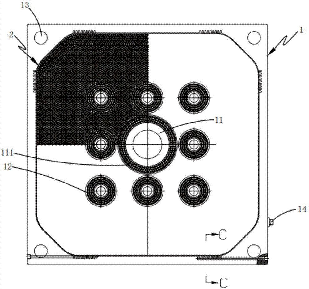 一种整体式隔膜滤板的制作方法