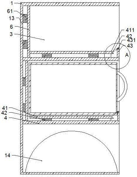 一种急救车用物品存放架的制作方法