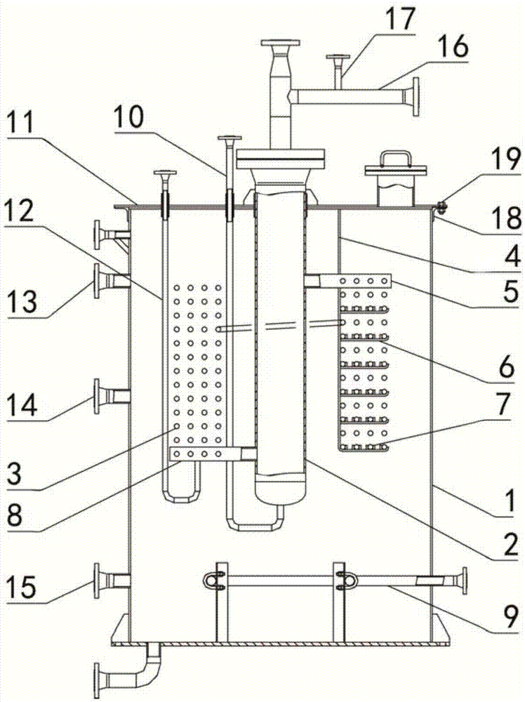 x技术 最新专利 物理化学装置的制造及其应用技术  一种液氨蒸发器