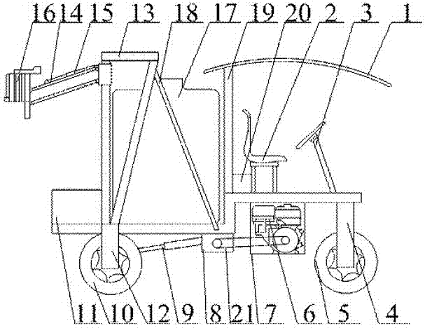 一种农作物打药机的制作方法