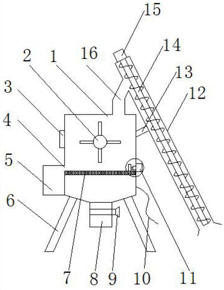 一种建筑工地用筛沙装置的制作方法