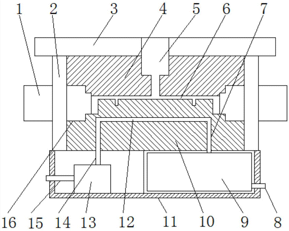 重型卡车齿轮箱低压铸造模具的制作方法