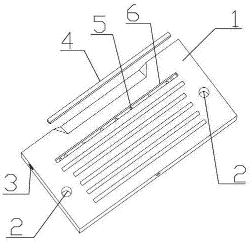 一种铅蓄电池的板栅模具的制作方法