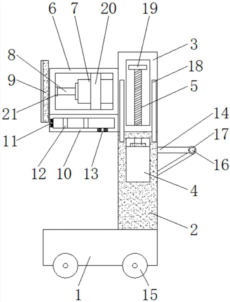 一种建筑施工用墙面打磨装置的制作方法