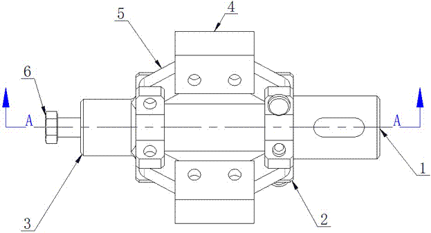 一种电枢移载用内撑夹具的制作方法