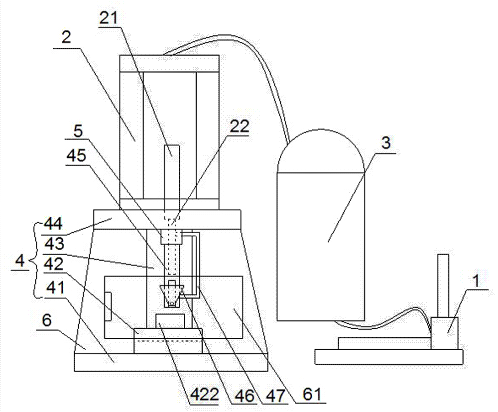 一种弯油嘴专用安装工装的制作方法