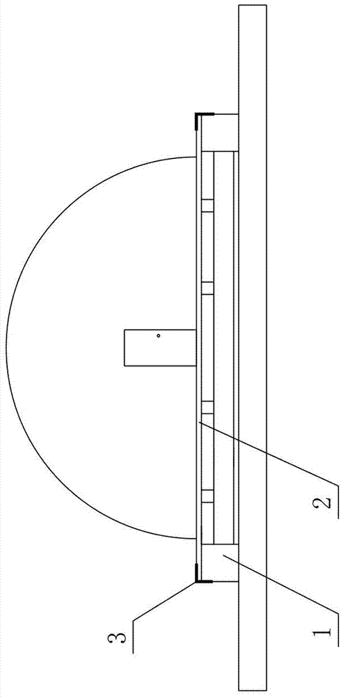 穹顶房屋的水上安装平台的制作方法
