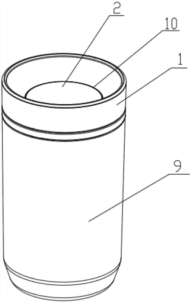 汽/液密封容器盖及其构成的容器、杯或壶的制作方法