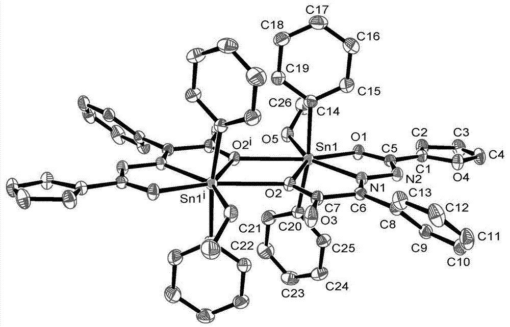 一种二烃基锡呋喃甲酰腙配合物的制作方法