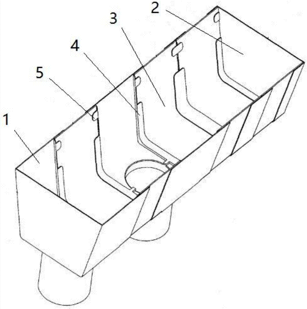 一种组合式家用水槽的制作方法