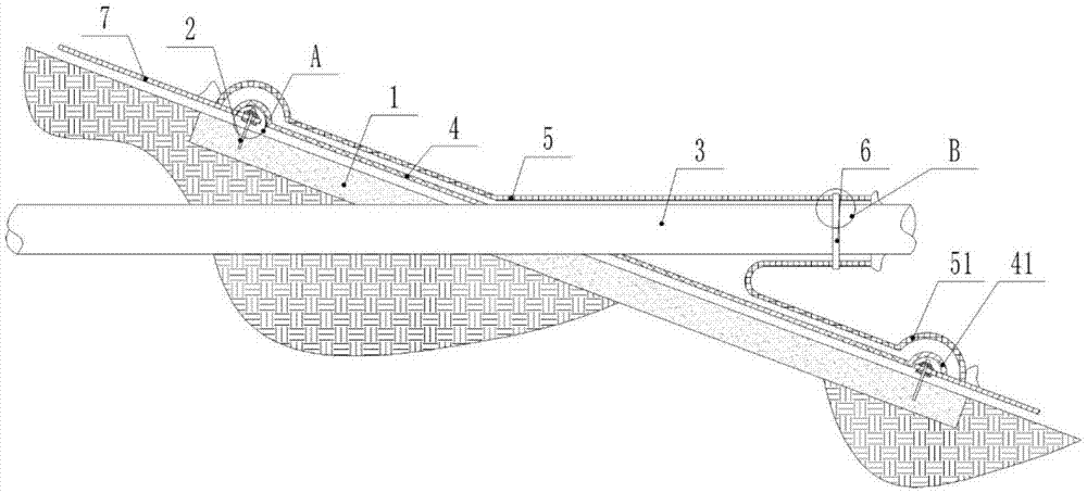 一种螺栓式填埋场渗滤液管穿坝结构的制作方法