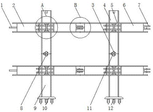 一种易拆装的钢结构房连接装置的制作方法