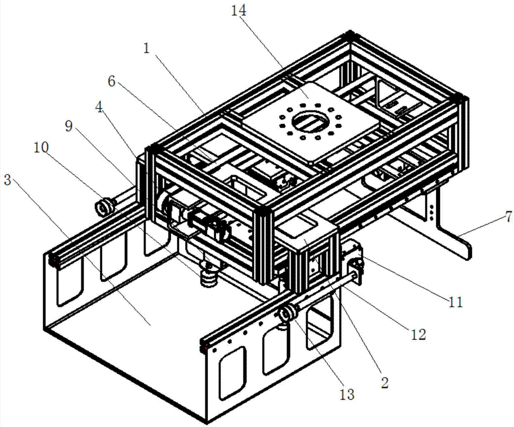 码垛机构及码垛系统的制作方法