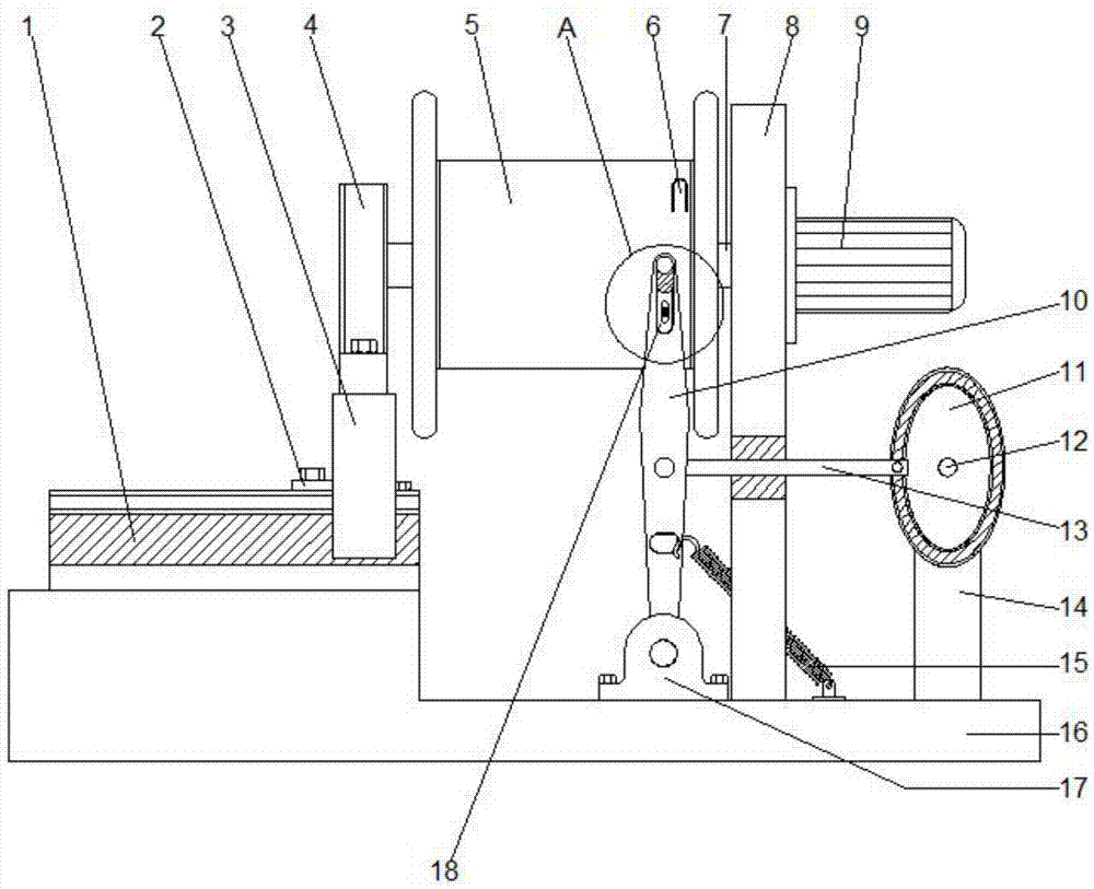 一种具有切割功能的数据线加工用绕线机的制作方法