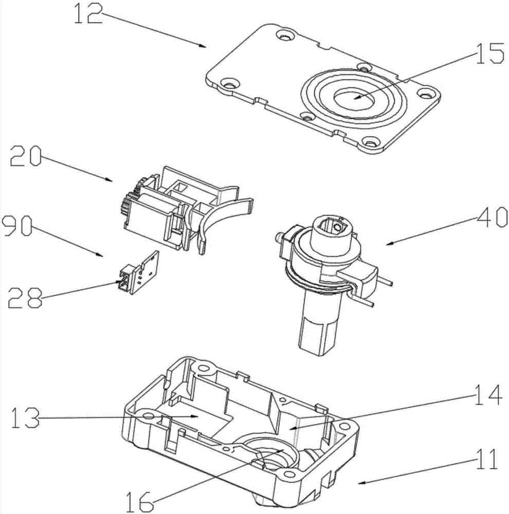 一种电子门锁用离合器的制作方法