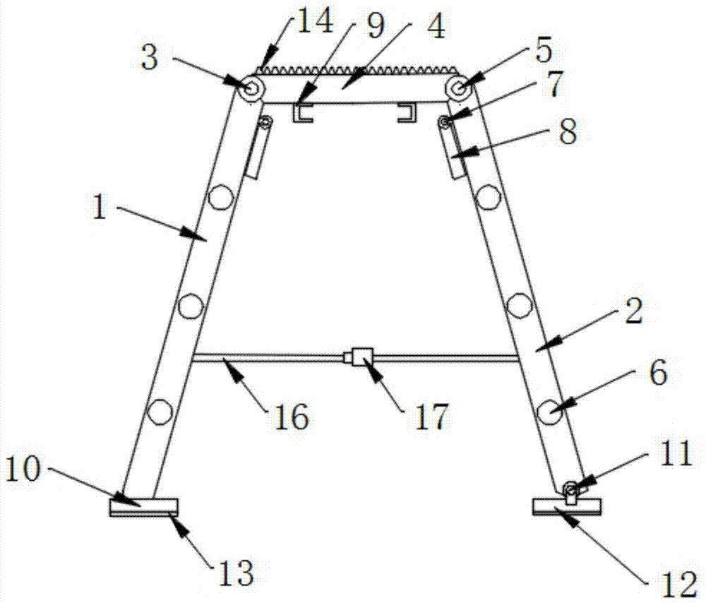 一种多功能家用扶梯的制作方法