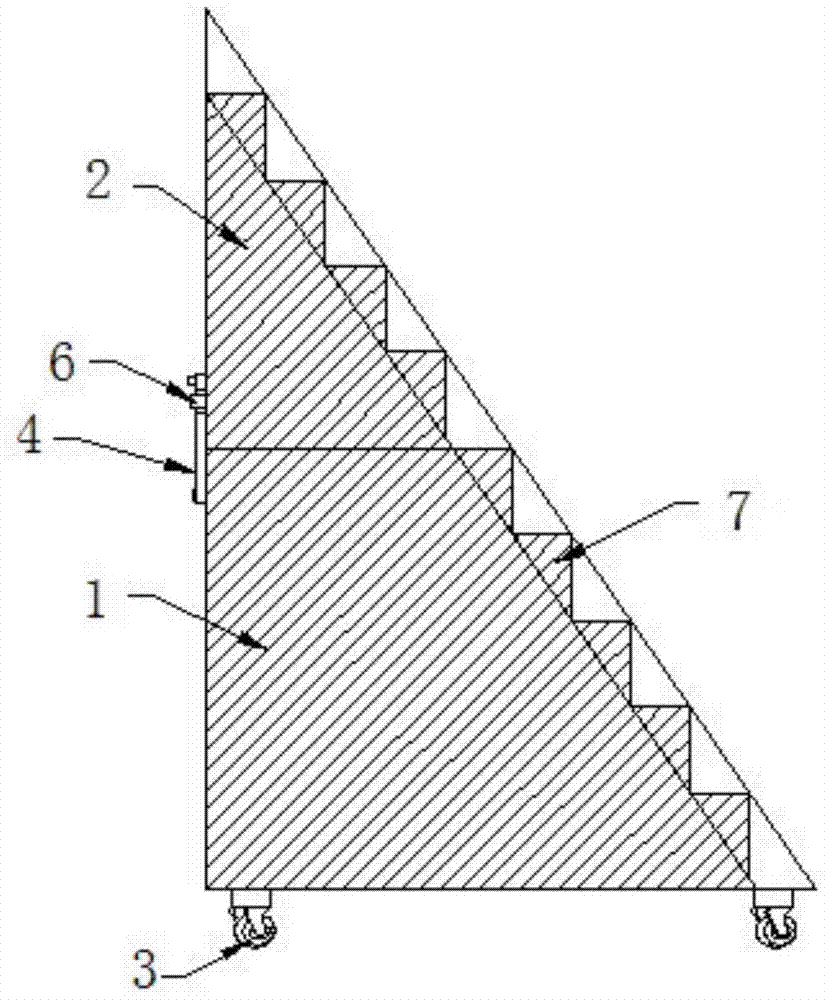 一种建筑装修用折叠梯的制作方法