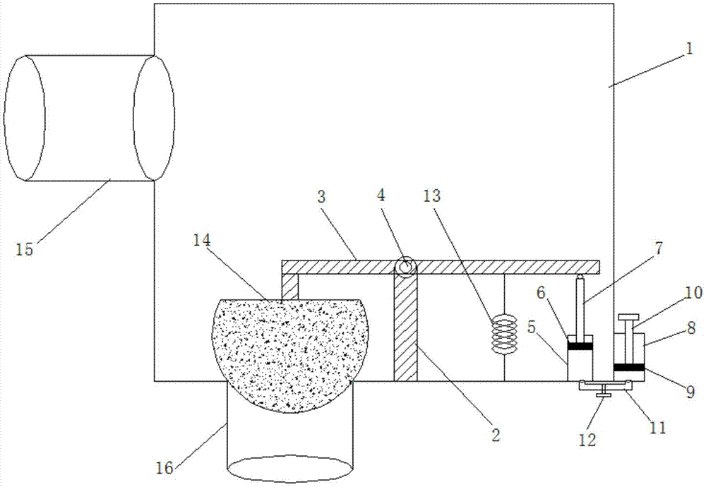 一种液压控制启闭的杠杆加力密闭液压阀门的制作方法