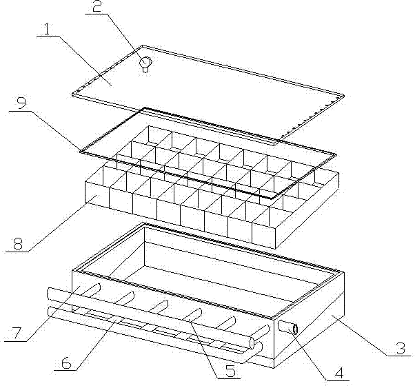 一种三疣梭子蟹高压富氧养殖箱的制作方法